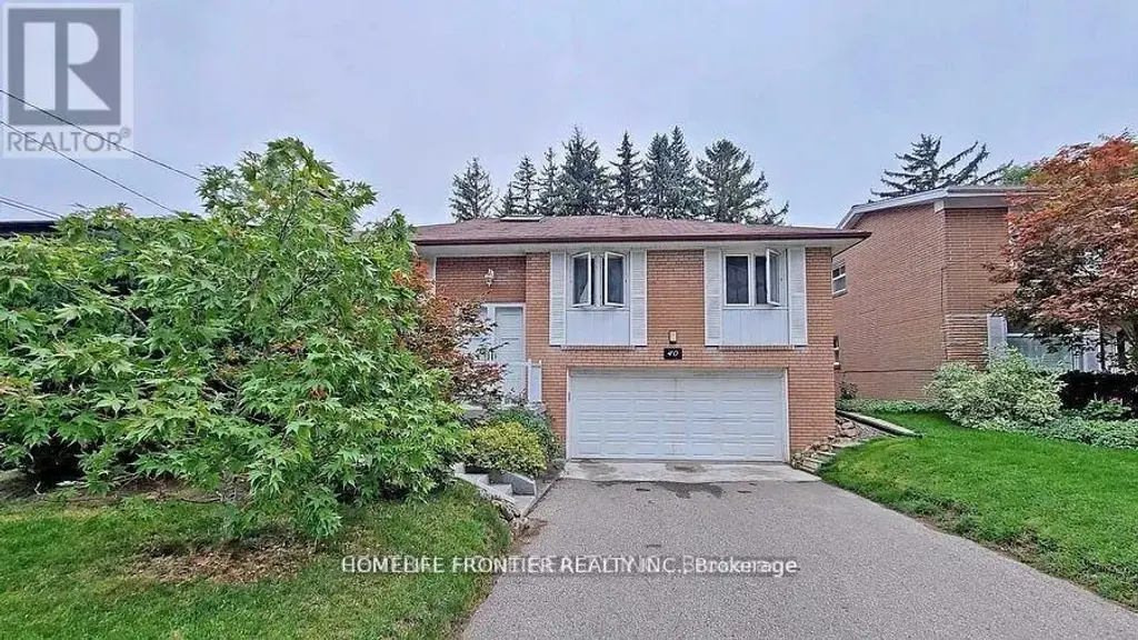 Lower Unit - 40 Sumner Heights Drive, Toronto (Bayview Village)